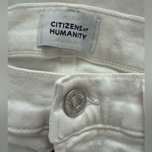 Citizens Of Humanity Lyra White Denim Size 26